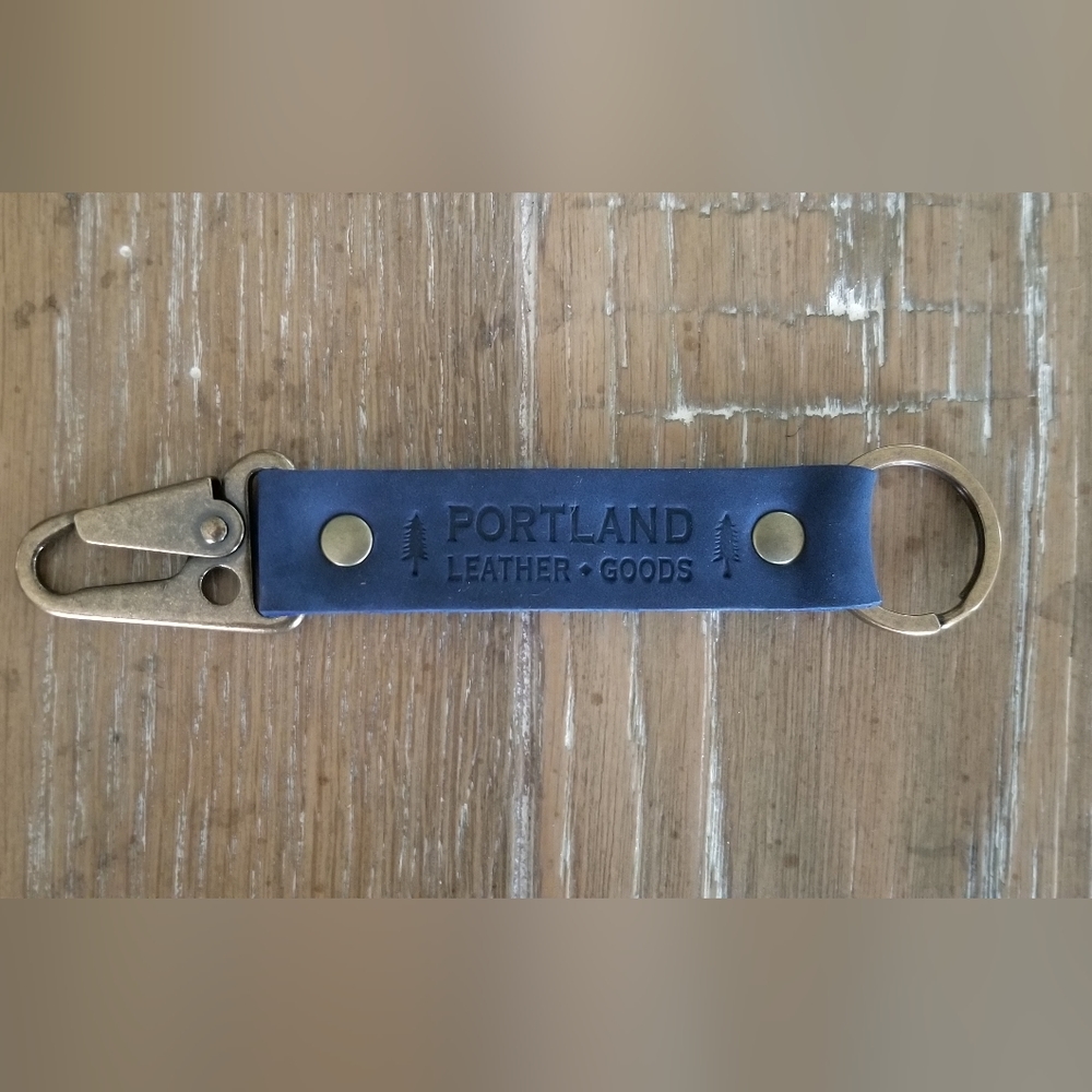 Portland Leather Goods Long Keychain
